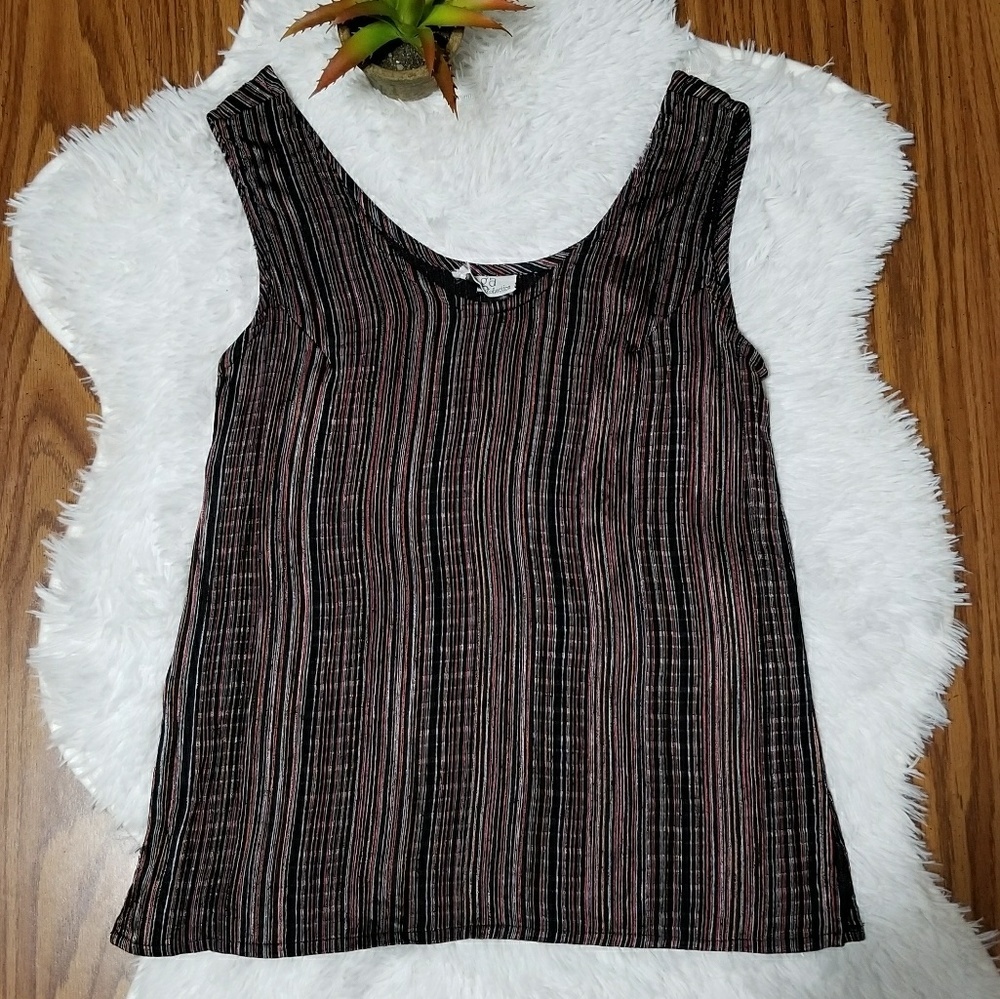 Women's Sleeveless Striped Top